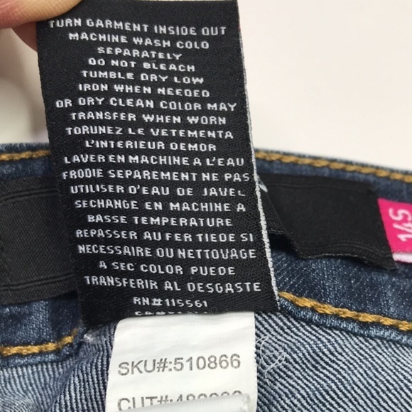 TORRID Dark Wash Jean Sz 14S - Picture 5 of 10